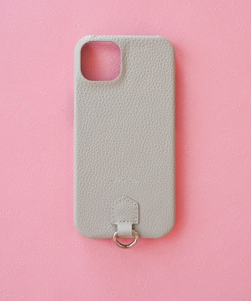 An+u(アンユー)の「スマホケース・カバー iPhone13(スマホケース/カバー・レディース・ライトブルー/ブラック/ベージュ/ピンク/グリーン/イエロー/ブラウン/グレー・ONE SIZE)」の4枚目の写真