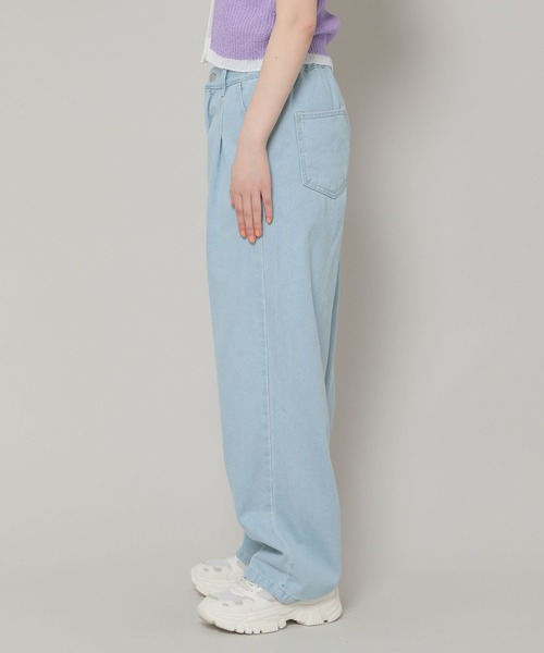 ALAND(エーランド)の「3.3Field Trip/ONE TUCKデニムパンツ 2285616(デニムパンツ・レディース・インディゴブルー/ライトブルー・FREE)」の13枚目の写真