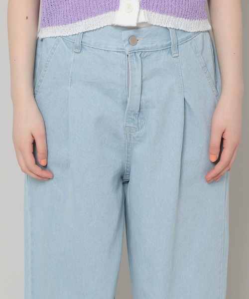 ALAND(エーランド)の「3.3Field Trip/ONE TUCKデニムパンツ 2285616(デニムパンツ・レディース・インディゴブルー/ライトブルー・FREE)」の15枚目の写真