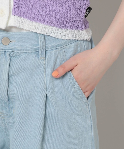 ALAND(エーランド)の「3.3Field Trip/ONE TUCKデニムパンツ 2285616(デニムパンツ・レディース・インディゴブルー/ライトブルー・FREE)」の16枚目の写真