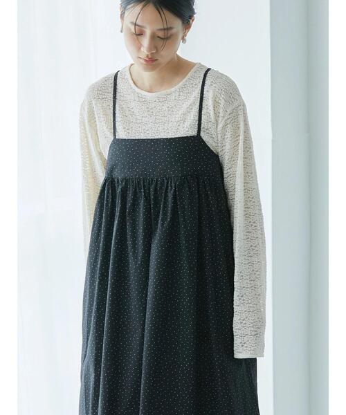 AMERICAN HOLIC(アメリカンホリック)の「キャミワンピース(ワンピース・レディース・ブラック/キャメル/ドット・M/L)」の22枚目の写真