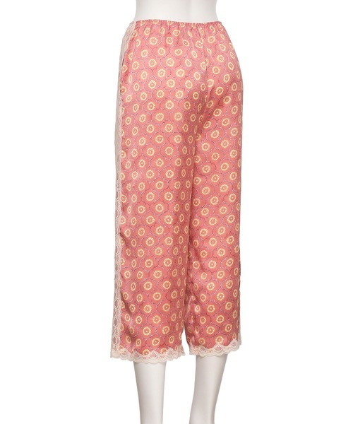 Chut！ INTIMATES（シュットインティメイツ）の「【MEGUMIコラボ】ロングパンツ+collaborate (C382)（ルームウェア/パジャマ・レディース・ブルー系その他/ピンク系その他・M/L）」の3枚目の写真