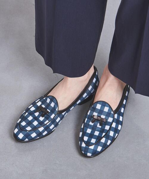 TO&CO.(トゥーアンドコー)の「【別注】<TO&CO. × UNITED ARROWS>BELGIAN シューズ(その他シューズ・レディース・ブラック/ロイヤルブルー・38/39/36/37)」の2枚目の写真