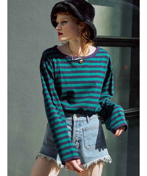 jouetie（ジュエティ）の「カラーファーハット（ハット・レディース・ブラック/レッド/ブルー/アイボリー・FREE）」の18枚目の写真