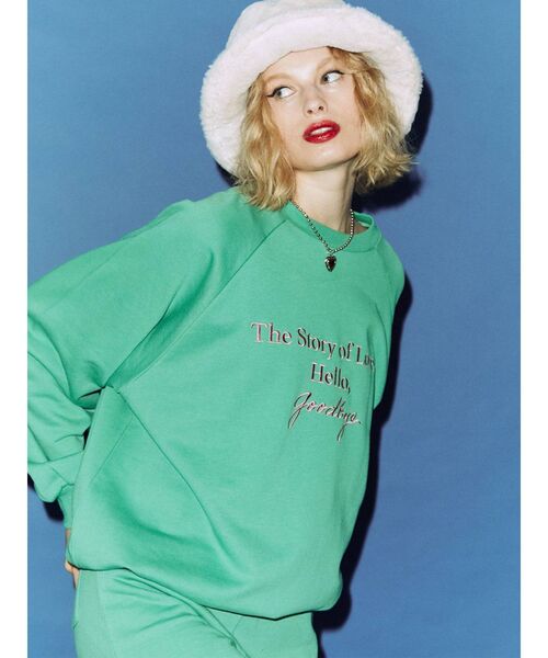 jouetie（ジュエティ）の「カラーファーハット（ハット・レディース・ブラック/レッド/ブルー/アイボリー・FREE）」の22枚目の写真