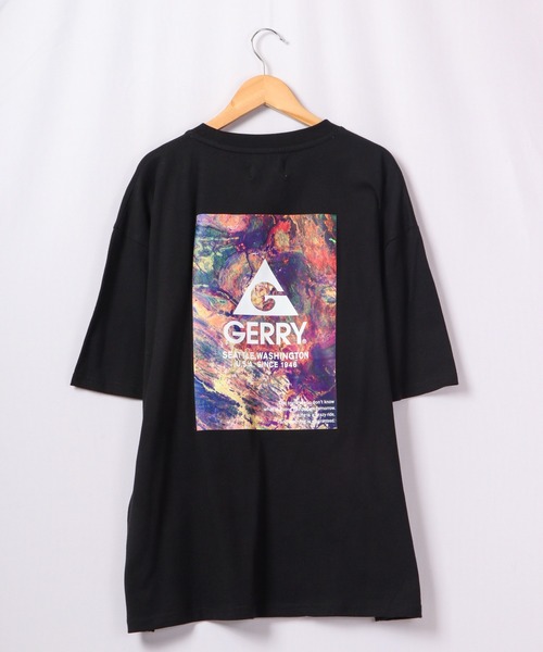 GERRY(ジェリー)の「GERRY USAコットン20天竺バックプリント ルーズTシャツ(Tシャツ/カットソー・メンズ・ブラック/ダークグリーン/パープル/その他/ホワイト系その他/ブラック系その他/グリーン系その他/ブルー系その他/パープル系その他/グレイッシュブルー/ホワイト系その他2/ホワイト系その他3/ブラック系その他2/グリーン系その他2/ブルー系その他2・M/L/LL)」の7枚目の写真