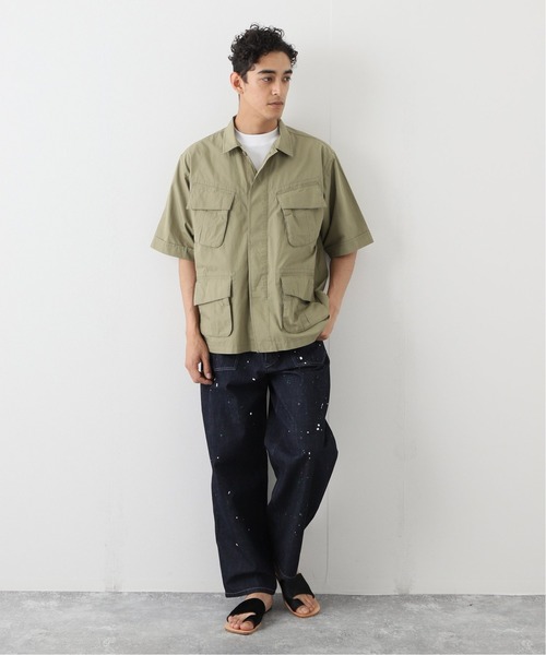 marka（マーカ）の「【marka / マーカ】M-35 PAINTED PANTS（デニムパンツ・メンズ・ネイビー・2/3）」の2枚目の写真