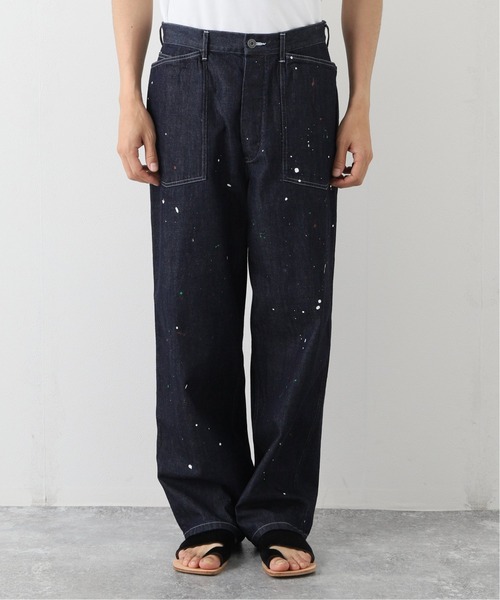 marka（マーカ）の「【marka / マーカ】M-35 PAINTED PANTS（デニムパンツ・メンズ・ネイビー・2/3）」の3枚目の写真