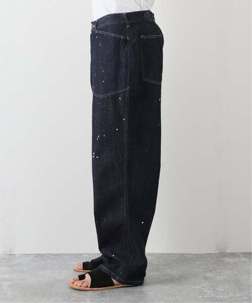 marka（マーカ）の「【marka / マーカ】M-35 PAINTED PANTS（デニムパンツ・メンズ・ネイビー・2/3）」の4枚目の写真
