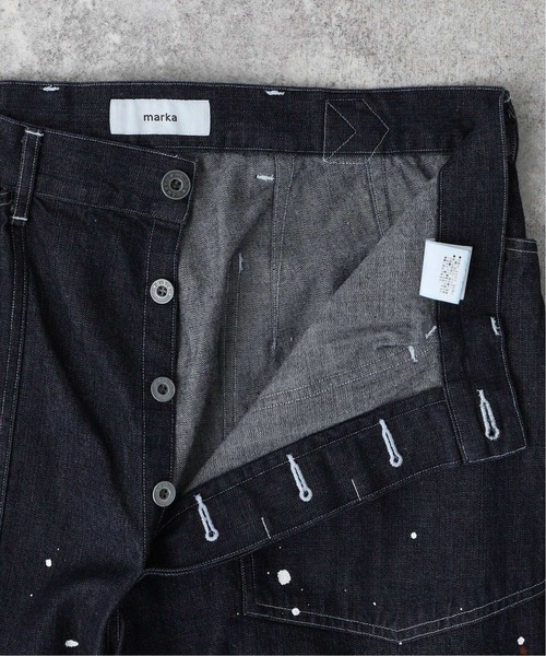 marka（マーカ）の「【marka / マーカ】M-35 PAINTED PANTS（デニムパンツ・メンズ・ネイビー・2/3）」の14枚目の写真