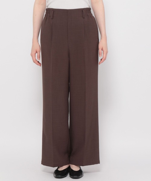 LEPSIM（レプシィム）の「リネンライクイージーパンツ　295090（その他パンツ・レディース・ピンク/ブラウン・FREE）」の6枚目の写真