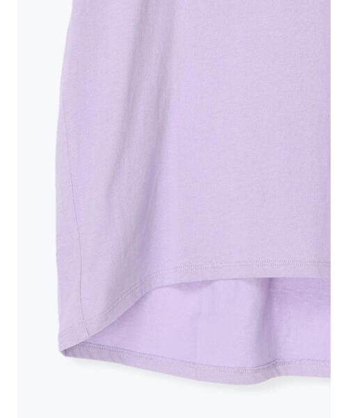 Te chichi TERRASSE（テチチテラス）の「バックギャザー切替トップス（Tシャツ/カットソー・レディース・オフホワイト/ターコイズブルー/パープル/ブラック・ﾌﾘ-）」の10枚目の写真