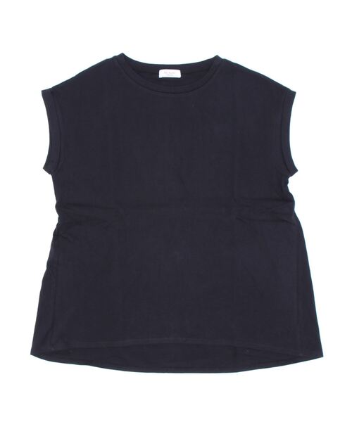 Te chichi TERRASSE（テチチテラス）の「バックギャザー切替トップス（Tシャツ/カットソー・レディース・オフホワイト/ターコイズブルー/パープル/ブラック・ﾌﾘ-）」の13枚目の写真