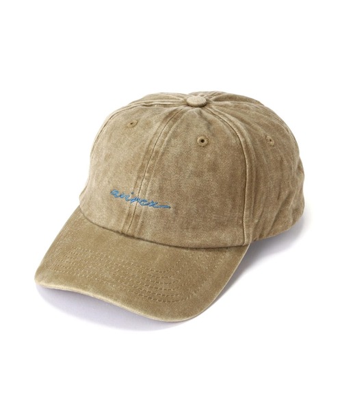 AVIREX（アヴィレックス）の「PIGMENT LOGO CAP/ ピグメントロゴキャップ（キャップ・レディース・チャコールグレー/ベージュ/レッド・FREE）」の22枚目の写真