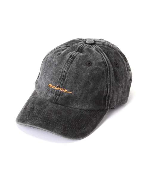 AVIREX（アヴィレックス）の「PIGMENT LOGO CAP/ ピグメントロゴキャップ（キャップ・レディース・チャコールグレー/ベージュ/レッド・FREE）」の20枚目の写真