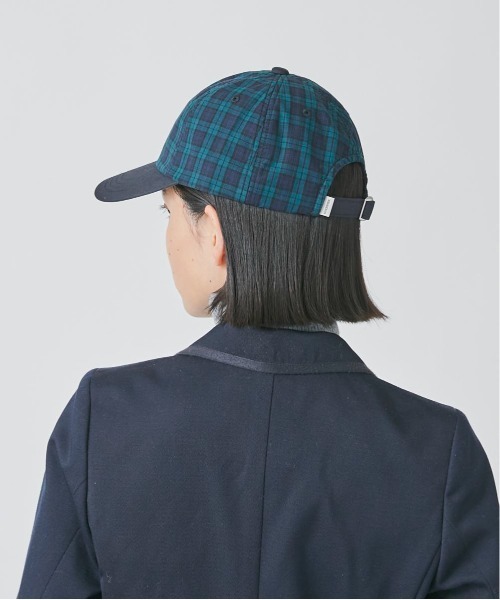 OVERRIDE（オーバーライド）の「OVERRIDE  OGC CHECK 6P CAP SG（キャップ・レディース・ベージュ/ネイビー/ダークグレー・57~59cm）」の19枚目の写真