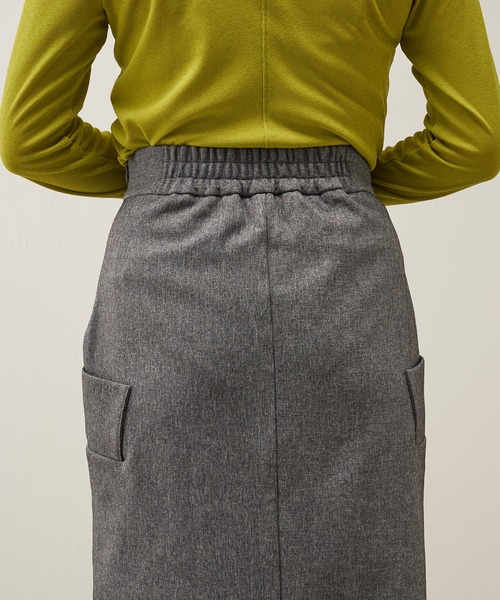 Lui's（ルイス）の「ダブルフェイススカート(セットアップ対応)（スカート・レディース・グレー/ブラック・FREE）」の19枚目の写真