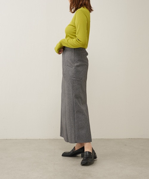 Lui's（ルイス）の「ダブルフェイススカート(セットアップ対応)（スカート・レディース・グレー/ブラック・FREE）」の22枚目の写真