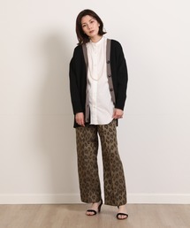 INED | レオパードジャガードパンツ(その他パンツ)