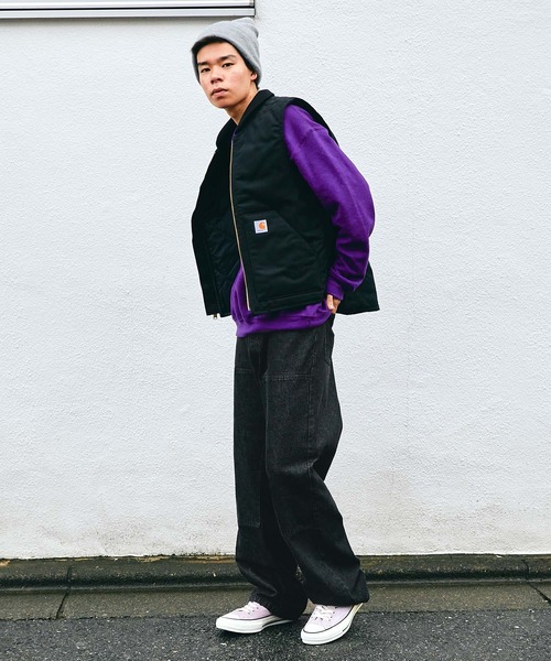 SPOC STORE(スポックストア)の「【SPOC STORE】ダブルニーワイドデニムパンツ(デニムパンツ・メンズ・ライトブルー/ブルー/ダークグレー・S/M/L)」の19枚目の写真