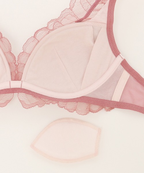 Chut！ INTIMATES（シュットインティメイツ）の「【簡単サイズ選び】ドレスイージーブラ[ノンワイヤー] (C386)（ブラジャー・レディース・アイボリー/ネイビー/ローズ/オレンジ/ライトブラウン/ダークグリーン・L2/L3/L4/M/M1/M2/M3/L1/M4）」の18枚目の写真