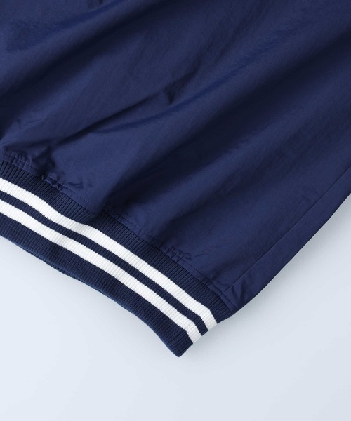 VISION STREET WEAR（ヴィジョンストリートウェア）の「【VISION STREET】ハーフボタンプルオーバー（ナイロンジャケット・メンズ・ブラック/ホワイト×ネイビー/グリーン/ブラック×イエロー・L/XL/M）」の12枚目の写真