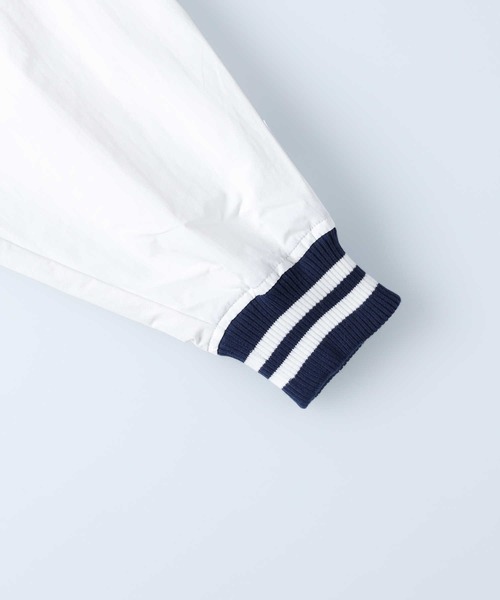 VISION STREET WEAR（ヴィジョンストリートウェア）の「【VISION STREET】ハーフボタンプルオーバー（ナイロンジャケット・メンズ・ブラック/ホワイト×ネイビー/グリーン/ブラック×イエロー・L/XL/M）」の10枚目の写真