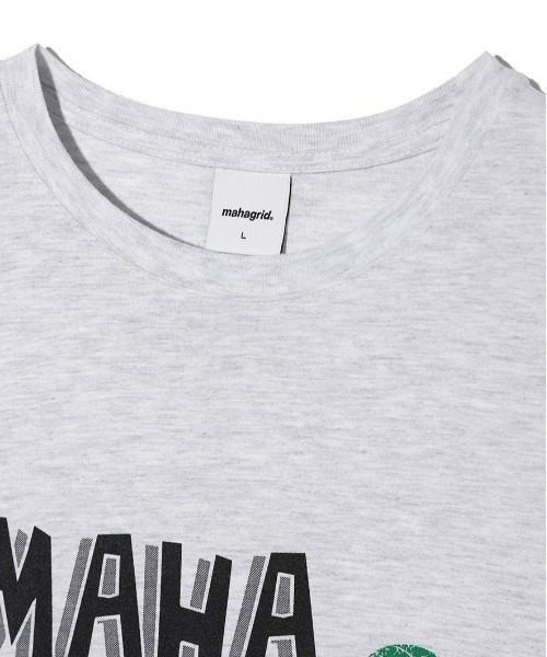 MAHAGRID(マハグリッド)の「『mahagrid/マハグリッド』BASKETBALL ATHLETIC LS TEE/バスケットボールアスレチックデザイン 長袖Tシャツ(Tシャツ/カットソー・レディース・ライトグレー/グリーン・M/L)」の11枚目の写真
