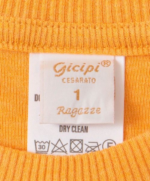 gicipi(ジチピ)の「GICIPI FRAGORA(Tシャツ/カットソー・レディース・ホワイト/チャコールグレー/ブラック/イエロー・1)」の11枚目の写真
