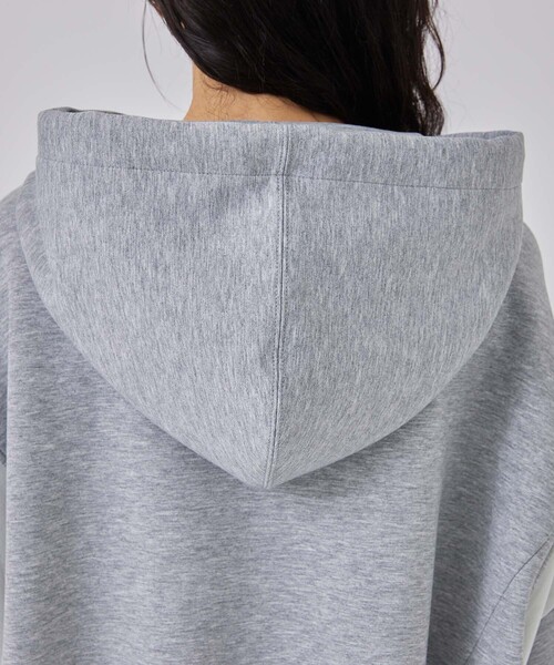 CITY TOKYO（シティトウキョウ）の「Wコードオーバーサイズパーカー（Tシャツ/カットソー・レディース・オフホワイト/グレー/ネイビー/ブラウン・FREE）」の14枚目の写真