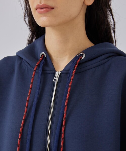 CITY TOKYO（シティトウキョウ）の「Wコードオーバーサイズパーカー（Tシャツ/カットソー・レディース・オフホワイト/グレー/ネイビー/ブラウン・FREE）」の15枚目の写真