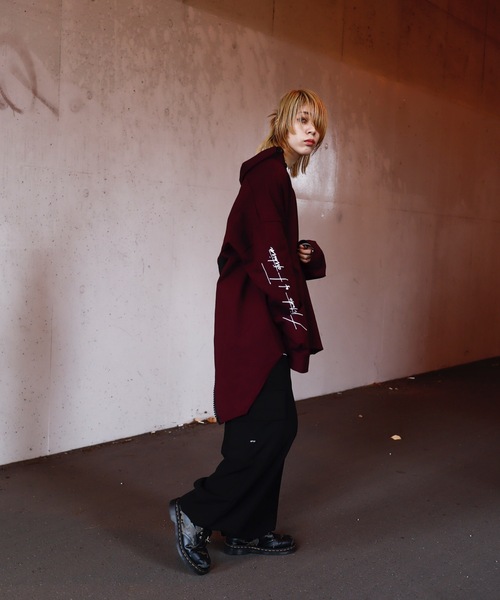 AFYF（エーエフワイエフ）の「AFYFBACK ZIP SH #1/バックジップシャツ（シャツ/ブラウス・メンズ・ホワイト/ブラック/エメラルド/ワインレッド/グリーン・FREE）」の6枚目の写真