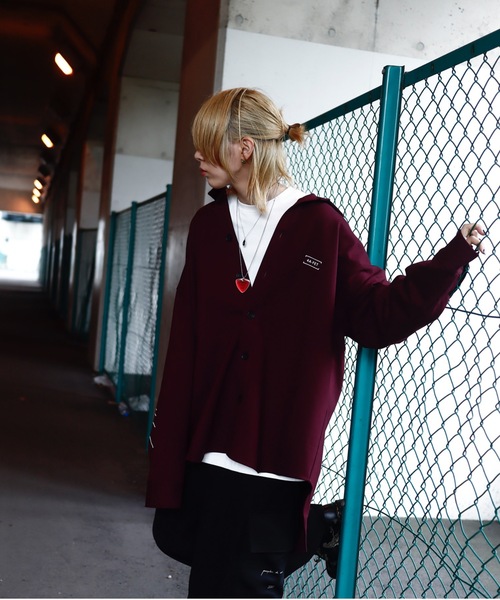 AFYF（エーエフワイエフ）の「AFYFBACK ZIP SH #1/バックジップシャツ（シャツ/ブラウス・メンズ・ホワイト/ブラック/エメラルド/ワインレッド/グリーン・FREE）」の10枚目の写真