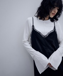 ADAM ET ROPE' | カフス付きリブプルオーバー(Tシャツ/カットソー)