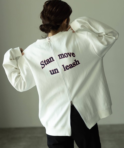 HERENCIA（ヘレンチア）の「マルチジップファスナー リメイク風ロゴ