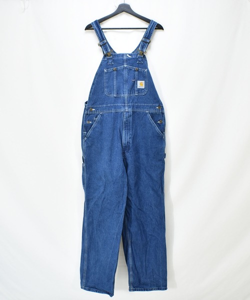 Carhartt（カーハート）の「【ヴィンテージ古着】Carhartt / カーハート デニム オーバーオール（サロペット/オーバーオール・メンズ・ブルー・38）」の2枚目の写真