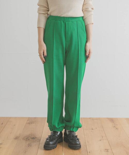 ITEMS URBANRESEARCH（アイテムズ アーバンリサーチ）の「スウェットイージーパンツ（その他パンツ・レディース・ブラック/グリーン・FREE）」の12枚目の写真