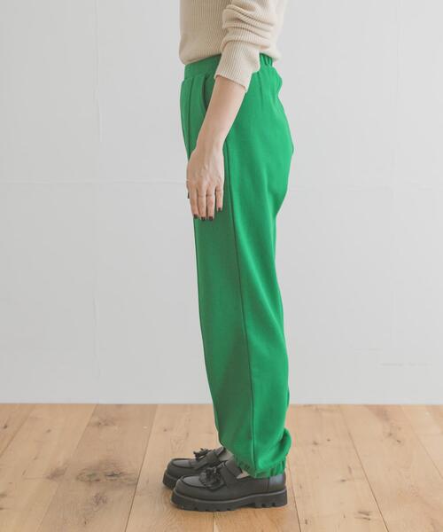 ITEMS URBANRESEARCH（アイテムズ アーバンリサーチ）の「スウェットイージーパンツ（その他パンツ・レディース・ブラック/グリーン・FREE）」の11枚目の写真