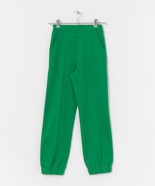 ITEMS URBANRESEARCH（アイテムズ アーバンリサーチ）の「スウェットイージーパンツ（その他パンツ・レディース・ブラック/グリーン・FREE）」の9枚目の写真