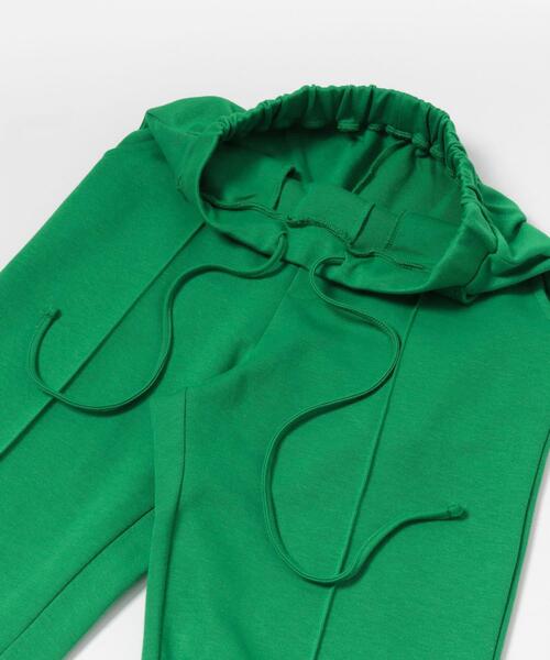 ITEMS URBANRESEARCH（アイテムズ アーバンリサーチ）の「スウェットイージーパンツ（その他パンツ・レディース・ブラック/グリーン・FREE）」の8枚目の写真