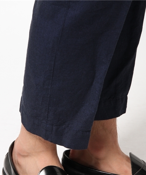 EDIFICE（エディフィス）の「◇C/LI シャンブレーベルテッドパンツ（その他パンツ・メンズ・ベージュ/ブルー系その他・44/46/48）」の9枚目の写真