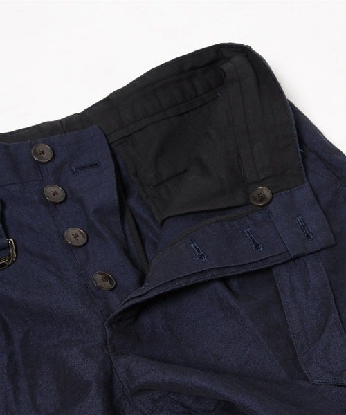 EDIFICE（エディフィス）の「◇C/LI シャンブレーベルテッドパンツ（その他パンツ・メンズ・ベージュ/ブルー系その他・44/46/48）」の10枚目の写真