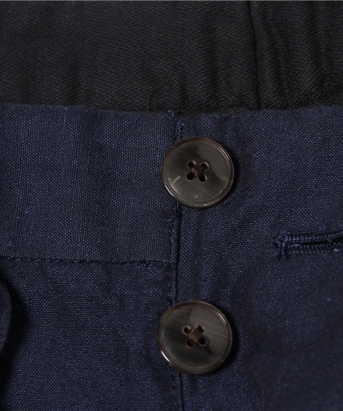 EDIFICE（エディフィス）の「◇C/LI シャンブレーベルテッドパンツ（その他パンツ・メンズ・ベージュ/ブルー系その他・44/46/48）」の11枚目の写真