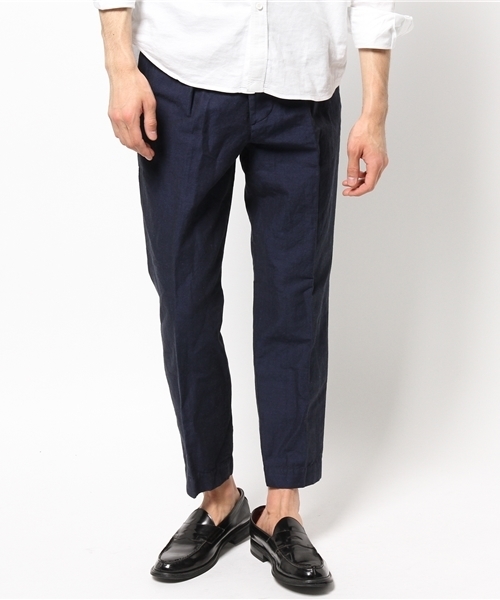 EDIFICE（エディフィス）の「◇C/LI シャンブレーベルテッドパンツ（その他パンツ・メンズ・ベージュ/ブルー系その他・44/46/48）」の13枚目の写真