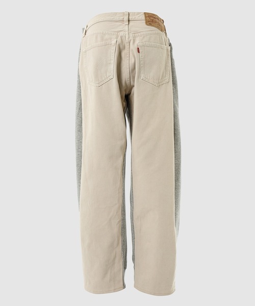 BLESS（ブレス）の「OVERJOGGINGJEANS（デニムパンツ・レディース・ベージュ系その他・S/L）」の2枚目の写真