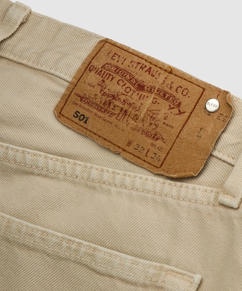 BLESS（ブレス）の「OVERJOGGINGJEANS（デニムパンツ・レディース・ベージュ系その他・S/L）」の6枚目の写真