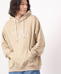 FILA（フィラ）の「FILA HOOD サガラ刺繍スウェットプルオーバーパーカー（パーカー）」