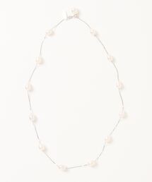 MUSES（ミューズ）の「★MUSES★7～9mmオーバル淡水パール ハンドメイドネックレス（ネックレス）」