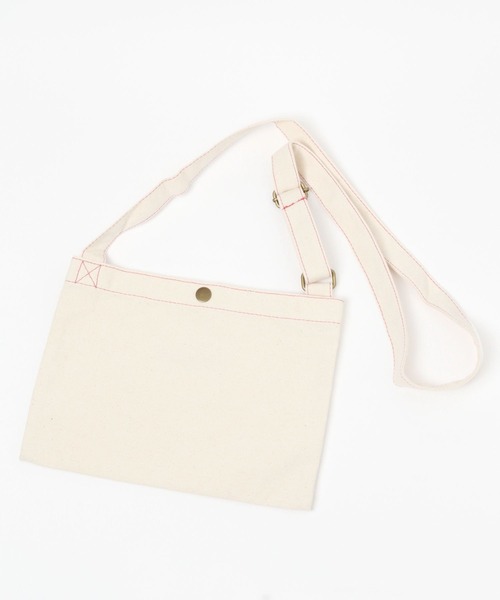 studio CLIP（スタディオクリップ）の「【daily CLIP】キャンバスロゴサコッシュバッグ（ボディバッグ/ウエストポーチ・レディース・ナチュラル・FREE）」の12枚目の写真