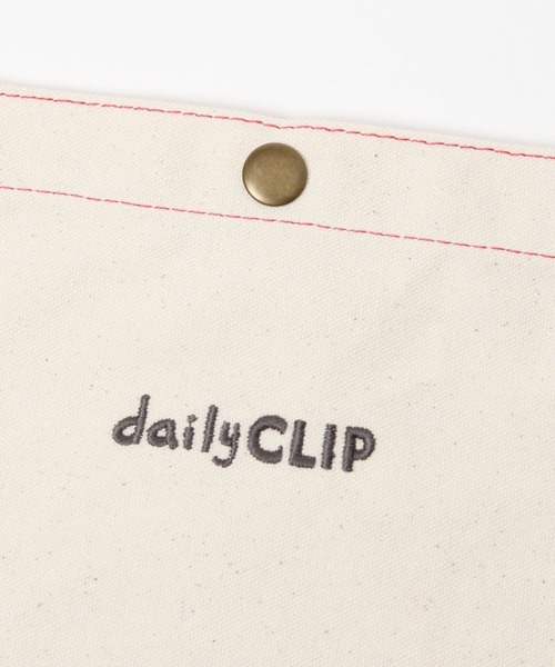 studio CLIP（スタディオクリップ）の「【daily CLIP】キャンバスロゴサコッシュバッグ（ボディバッグ/ウエストポーチ・レディース・ナチュラル・FREE）」の11枚目の写真